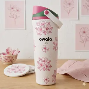 Owala "Azalea 13" Masters Golf FreeSip Sway Special Edition 30oz Drinkware Water Bottle