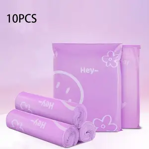 Express Bag, Clothing Transport Bag,Cute Mailing Bags with Self-Seal， Plastic Packaging Bag, Self-Seal Plastic Mailer Bag, Home Storage Bag, Gift Wrapping Bag, Ideal for Home, Office, Gifts