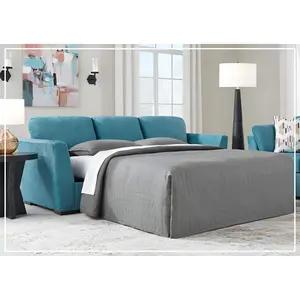 Gio Italia Valeria 3 Seater Fabric Queen Sleeper Sofa