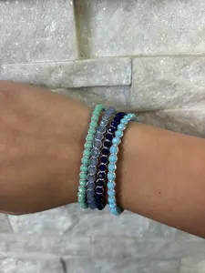 Protect Your Prism of Light – Threaded Colorful Bracelet Stack (Set of 3)