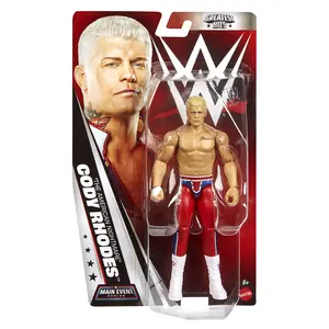 Cody Rhodes - WWE Main Event  Greatest Hits 1 Mattel WWE Toy Wrestling Action Figure
