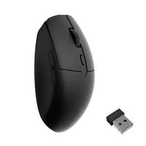 Keychron BM22 Best Value Wireless Mouse, Budget-Friendly 3-Mode Bluetooth 5.2/2.4GHz/USB-C Mouse, 1000Hz Polling, PAW3212 Sensor, Ergonomic 76g Lightweight Design, 100H Battery, DPI Button for Office & Laptop