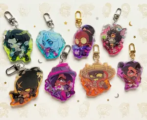Deadlock Acrylic keychains Victor Vindicta Calico Billy Haze Wraith Seven Mirage, perfect for bags, keys, or as a gift for friends.