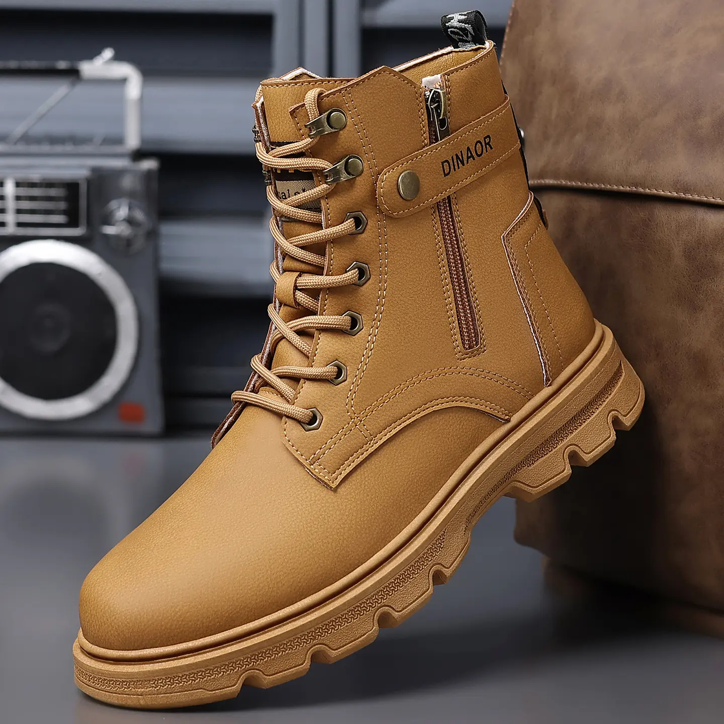 zip boots for men - TikTok Shop