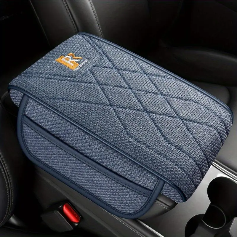 1pc All-Season Car Center Console Armrest Pad - Height-Enhanced Elbow Rest, High-End Comfort for In-Car Use