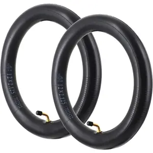2 Pack 12" Bike Tubes，12x2.125 TR87 90 Degree Valve Bicycle Inner Tubes Compatible with 12 1.75 12 1.90 12 1.95 12 2.1 12 2.125 Kid Bike Most Bike/Scooter Tire Tubes