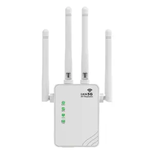 5G Dual-Band Wi-Fi Extender Repeaters, Wireless Network Amplifier Router for Home Signal Strengthening