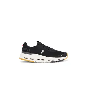 On Cloudnova Form 2 Sneaker in Black & Ivory