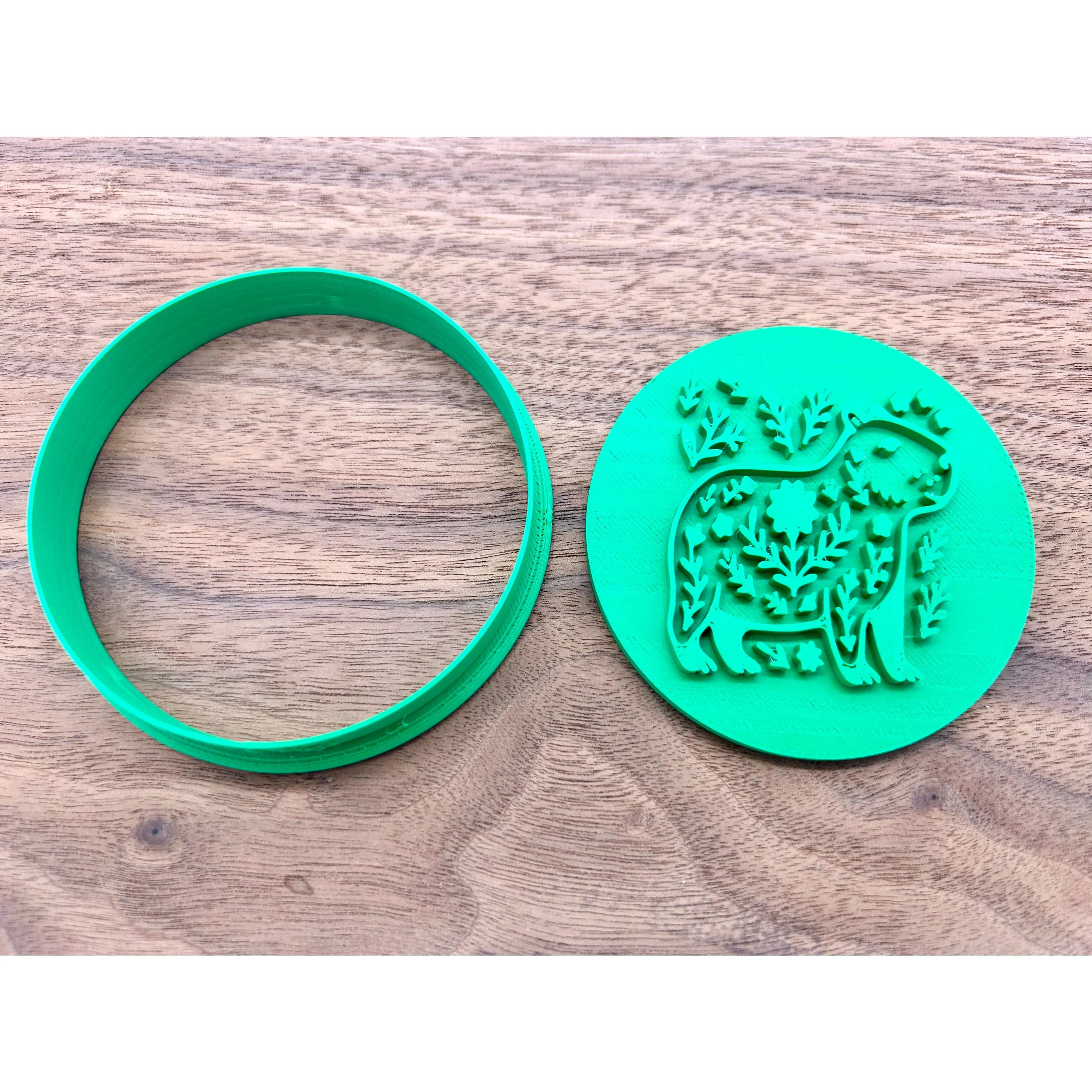 Capybara Cookie Cutter and Stamp