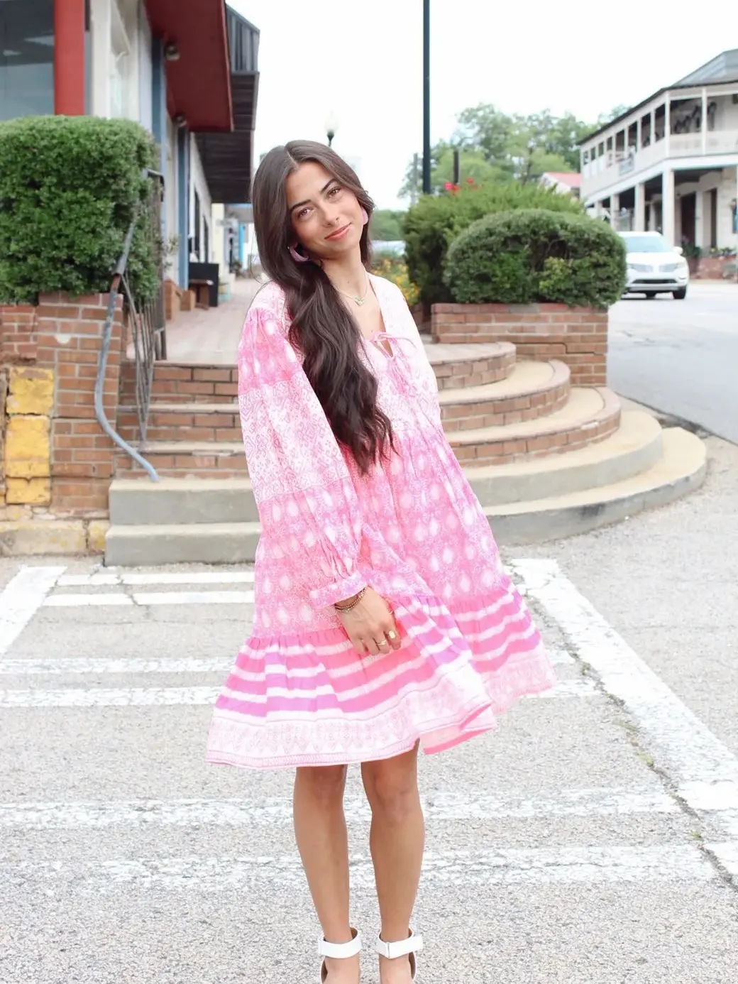 Candy Bloom Cotton Dress