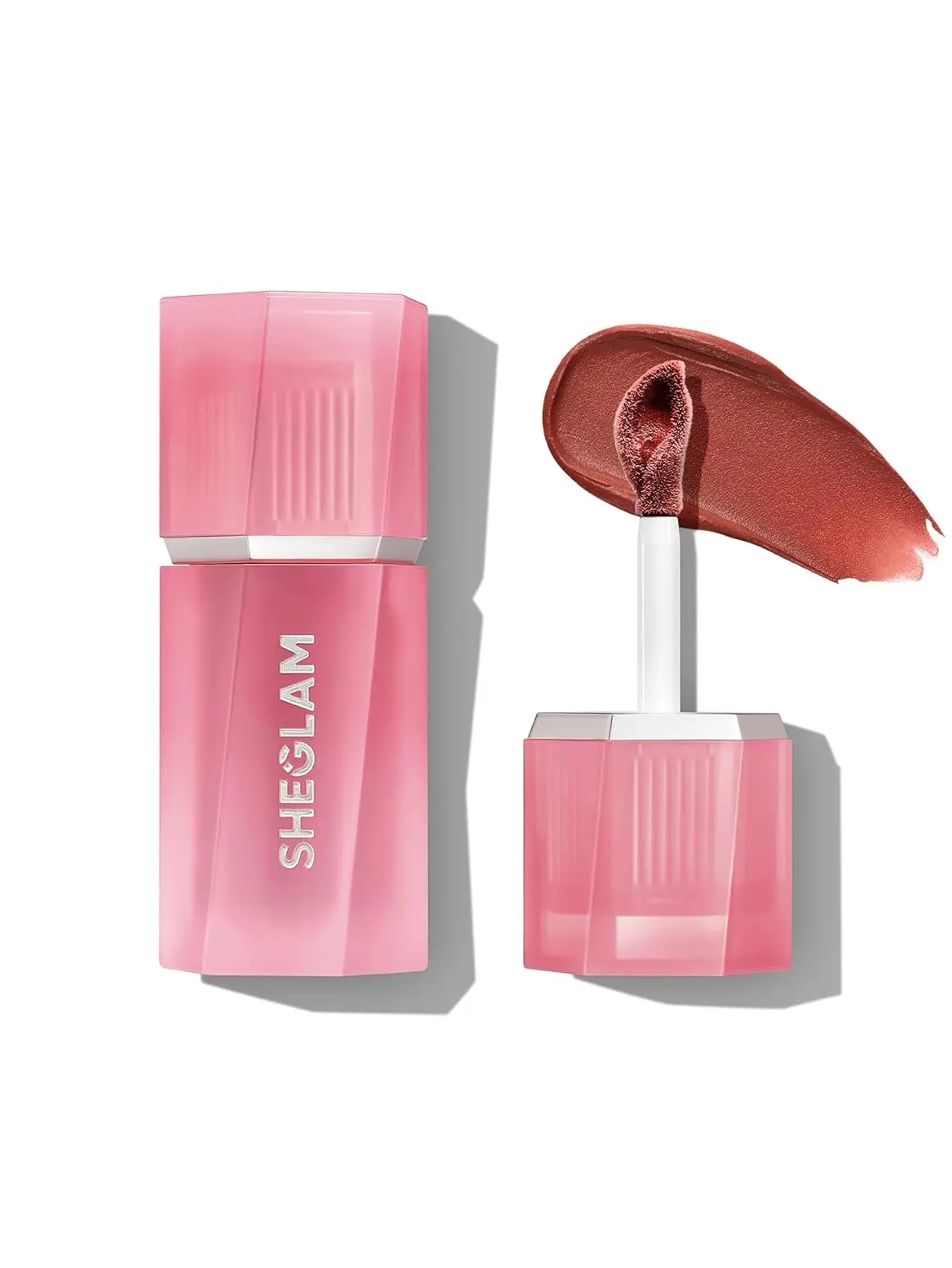 SHEGLAM Air Plush Lip & Cheek Cream Long-lasting Multi-Use Liquid Blush & Lip Stain-025 High Winds