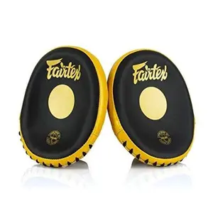 Fairtex FMV15 Curved Muay Thai Boxing Focus Punch Mitts