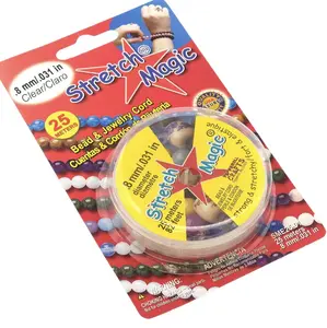 1mm Clear Stretch Magic Bead Cord – 25M Elastic cord Jewelry String