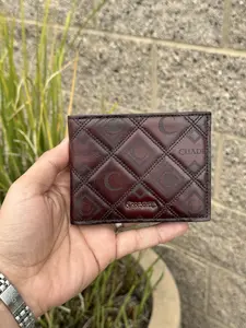 CUADRA CARTERA PIEL DE RES - Burgundy