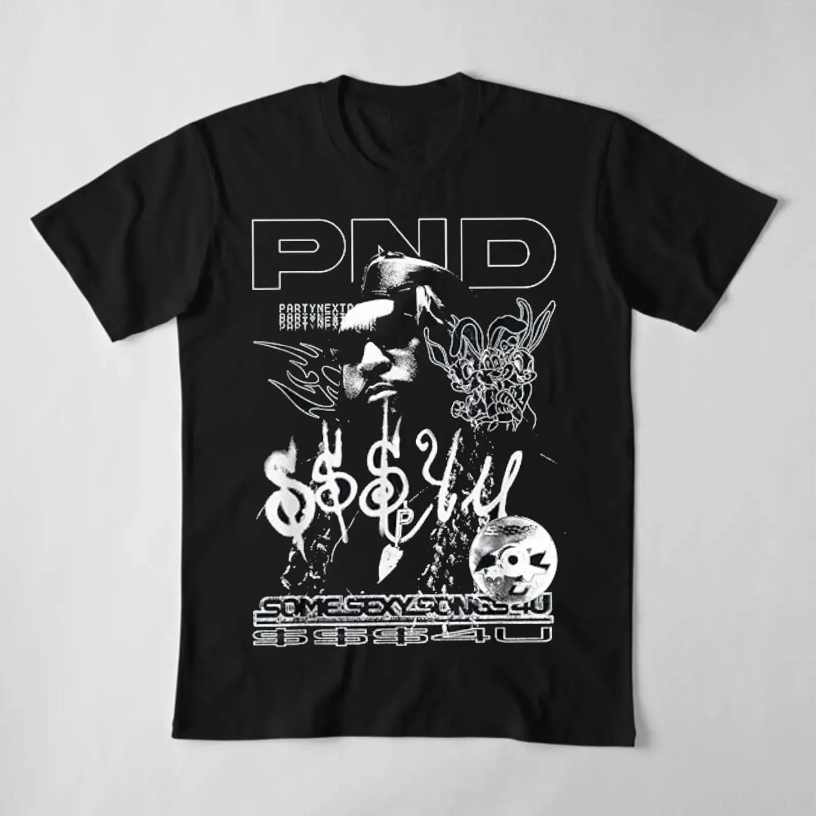 PARTYNEXTDOOR Outline Graphic T-Shirt – Classic R&B Fan Tee