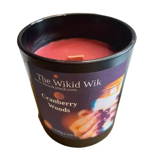 Cranberry Woods - Scented Soy Candle (NEW)...Bright, cozy, and perfectly balanced — like tart cranberries wrapped in warm woods.