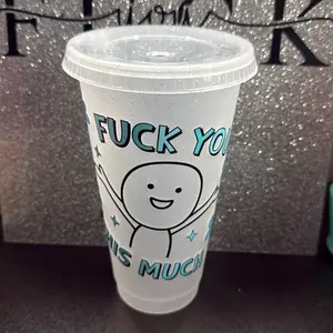 Personalized cups like these, Reusable Washable Drinkware