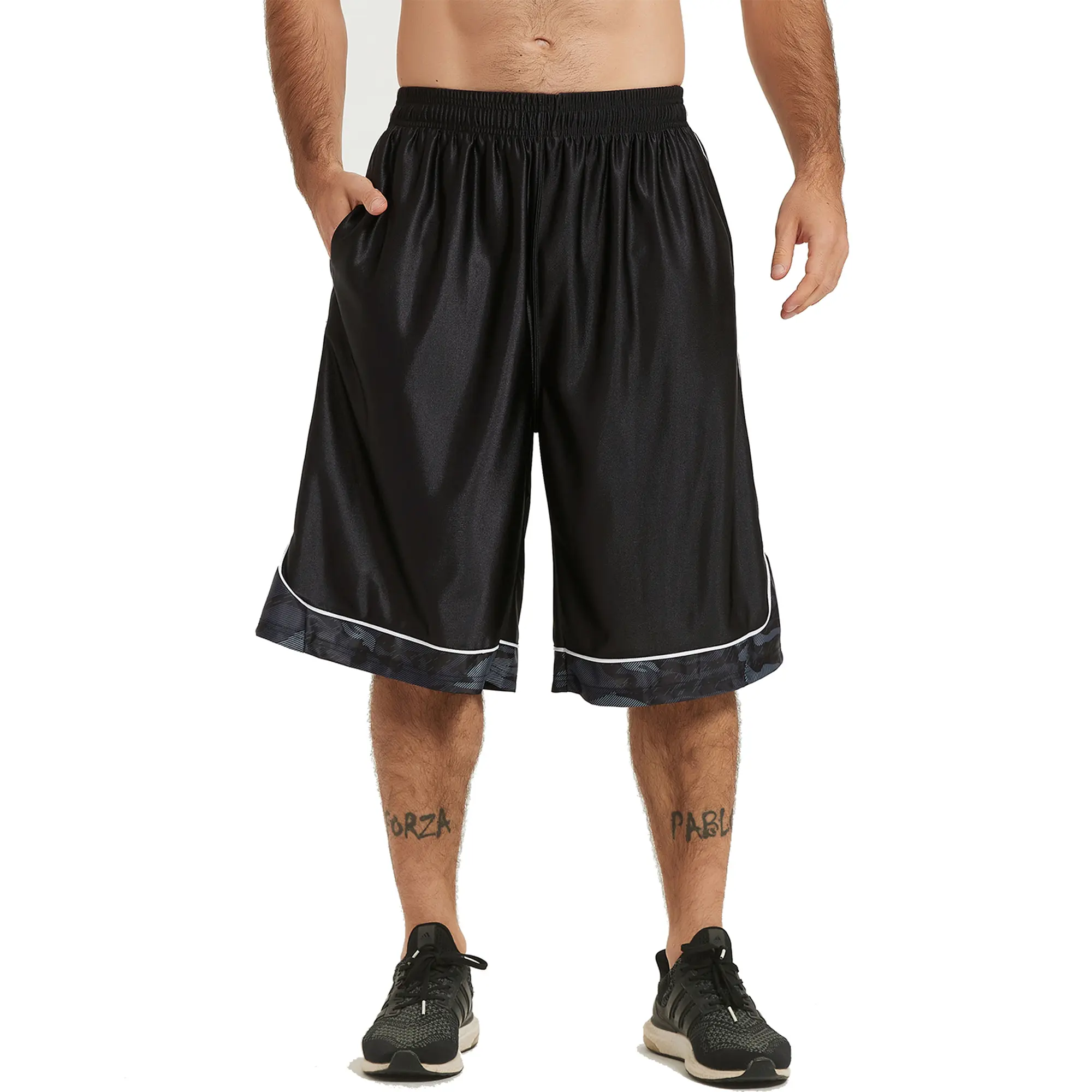 Men's Performance Gym Loose-Fit Shorts with Pockets Moisture Wicking, Athletic Shorts, Quick Dry Basketball Shorts for Men