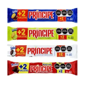 Principe Marinela 126g Multiple Flavors with 2 Galletas Included Variety Pack Snack Bars