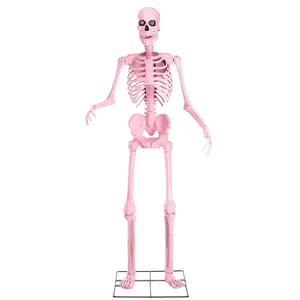 8FT Animated Giant Pink Skeleton Decoration