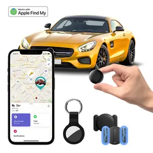 Wireless Tag 3 Pack, Bluetooth GPS Tracker Works with AppleFind My (ios Only), Replaceable Battery, Suitable for Wallets, Keys, Pets,Car Positioning Tracking Device,Wireless Portable gps tracker gps para auto