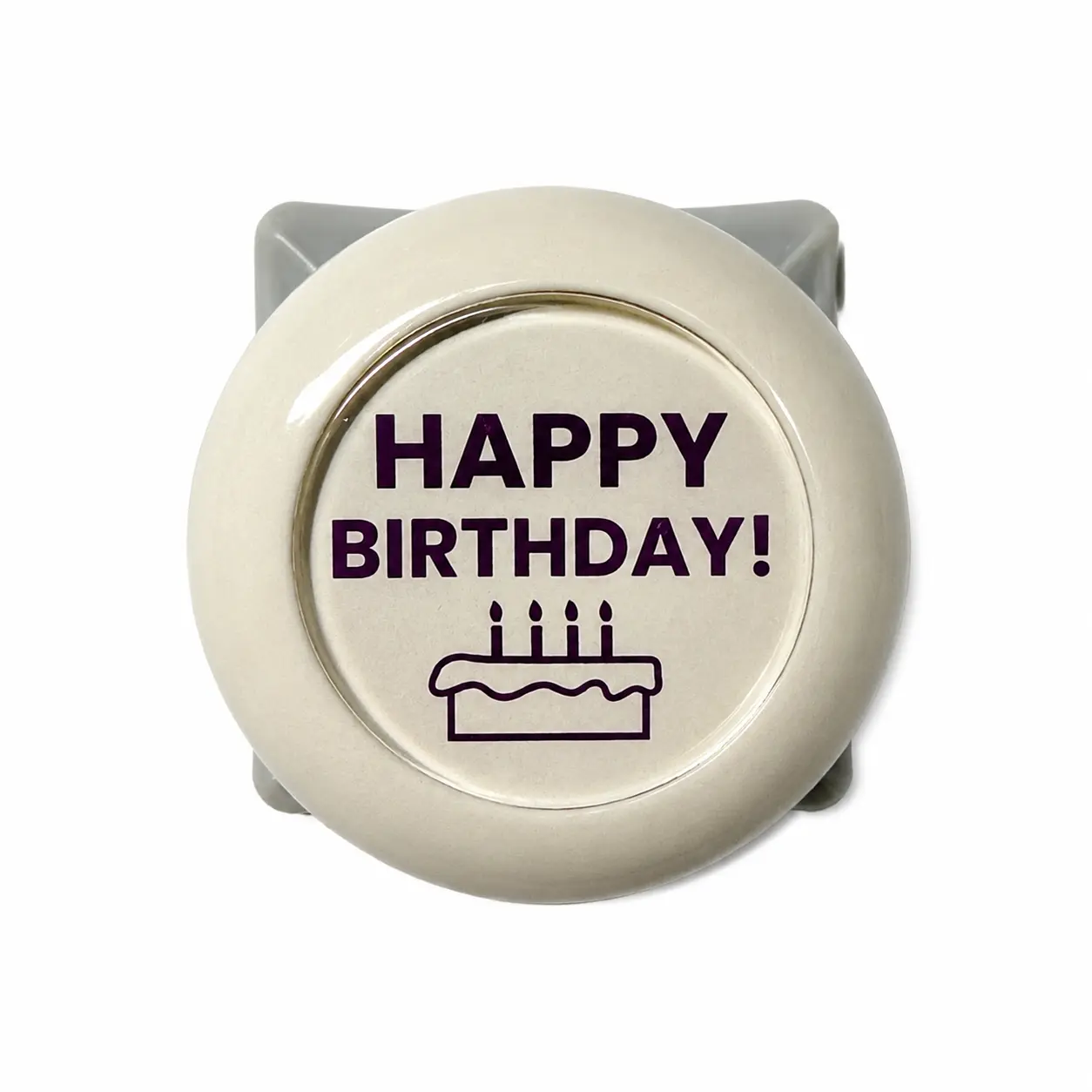 “Happy Birthday” Server Stamp | Cute Restaurant Receipt Stamp Sticker Custom