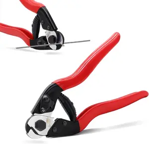 8 Inch Wire Rope, Duty Cable Cutters for 3/16" Stainless, Seal for Truck Driver, Wire Cutters for Fence, Aircraft Cable, Bike Brake Cable, DIY, Decking,Railing