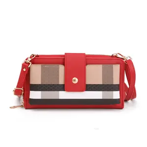 SUGU Plaid Crossbody Bag