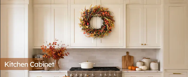 Thanksgiving Fall Wreath with Berries & Leaves, Hook Included, Festive Home Decor for Porch Wall, Room Decor Thanksgiving Fall Wreath with Berries & Leaves, Hook Included, Festive Home Decor for Porch Wall, Room Decor