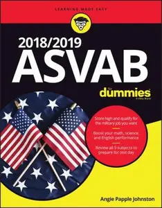USED-2018 / 2019 ASVAB for Dummies by Papple Johnston, Angie (Paperback)