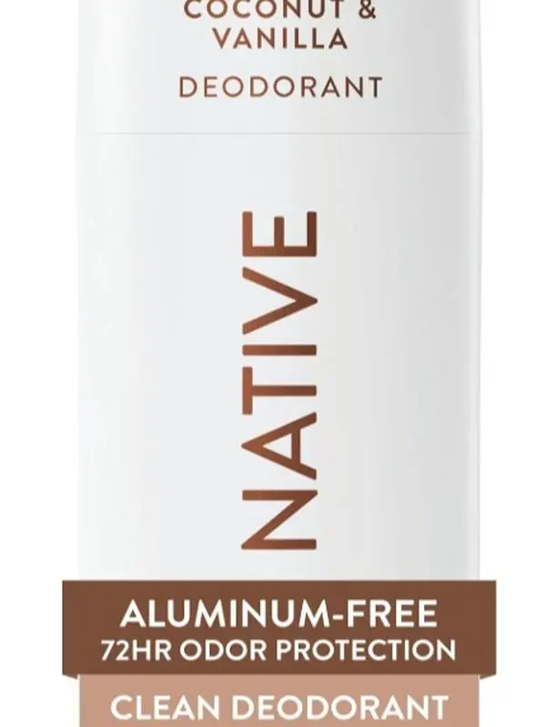 Native Deodorant Contains Naturally Derived Ingredients, 72 Hour Odor Control, Deodorant for Women and Men, Aluminum Free, Coconut & Vanilla 2.65oz