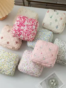 Stitching Storage Bag, Period Portable Storage Bag for Girls, Convenient Sanitary Napkin Holder, Stitching Storage Bag for Zero Wallet Hanging,Suitable for zero wallet pendants, Space Saving Bags