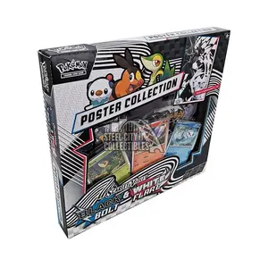 Pokemon TCG Scarlet & Violet 10.5 Poster Collection Box - Black White Flare Edition Collectibles