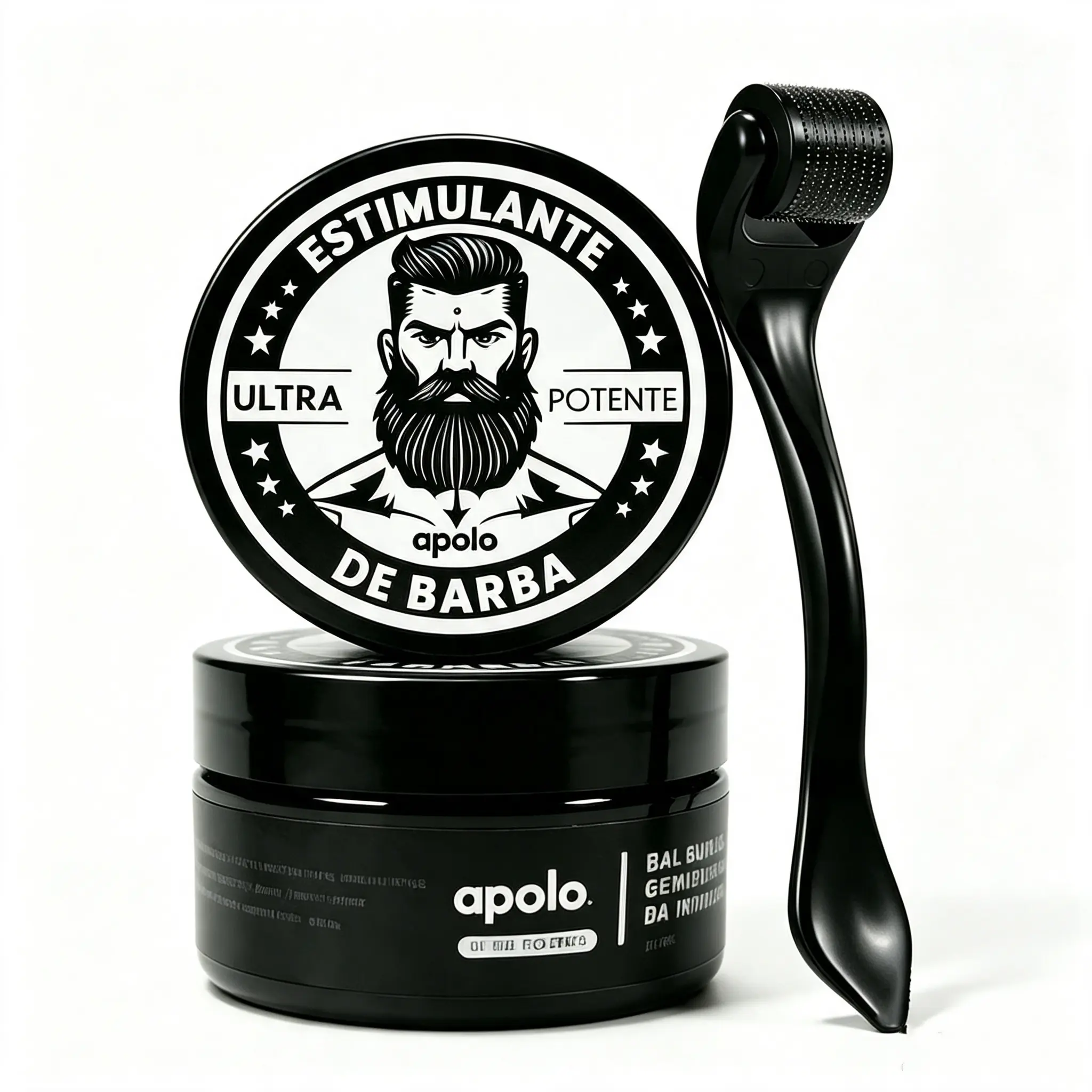 Apolo Ultra Potente Minoxidil Beard GrowthCream, Daily Beard Stimulating Treatment,Revitalize Weak Follicles & Grow Thick FullBeard For Patchy Growth