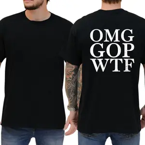 OMG GOP WTF T-shirt, Funny Shirts, Democrat Shirt, Liberal Tee, 8647 Shirt