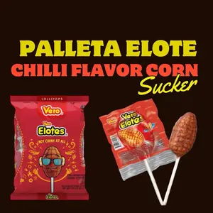 Vero Elote Paleta/Corn Lollipop  40ct