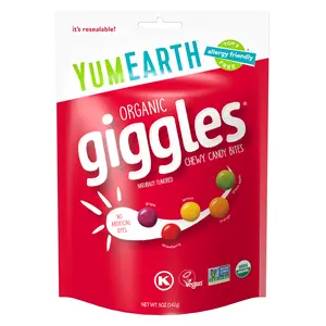 YumEarth Organic Giggles™, Chewy Candy Bites, 5 oz (142 g) YumEarth Organic Giggles™, Chewy Candy Bites, 5 oz (142 g)