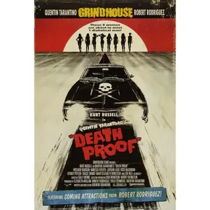 Deathproof Movie Poster 24Inx36 inch Unframe-style Grindhouse - Canvas Poster Decor Room Colorful Gifts Decoration Ornaments