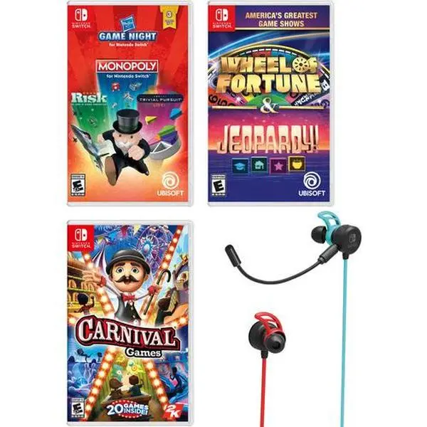 Nintendo - SWITCH VALUE BUNDLE  [VIDEOGAMES]