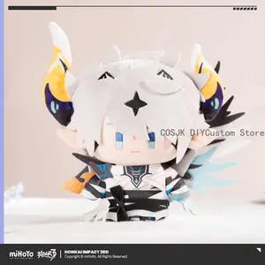 Original Mihoyo Game Honkai Impact Kevin Kiana Elysia Vita Plush Model Ornament Cosplay Costume Anime Cute Halloween Gift