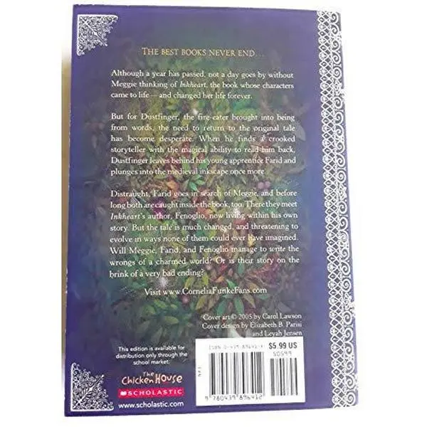 Used Literature Book - Cornelia Funke's Inkspell Fiction Book (English Paperback), Fiction Books