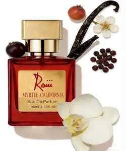 Roiii Myrtle,Lemon,Bergamot,Basil,Sea Water,Jasmine,Rose Ea De Parfume,50ml,100ml ,Cedarwood,Frankincense Cypress,AmberWomen Perfume,