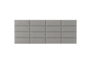 Upholstered Wall-Mounted Multi-Panel Headboard, The Aurora Layout, 120" x 46" Headboards, Multi-Panel Headboard Headboards