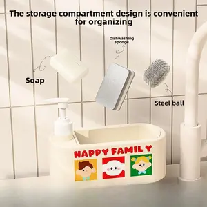 Detergent dispenser, hand sanitizer dispenser bottle, soap dispenser, press box, shampoo and shower gel storage box, dispenser