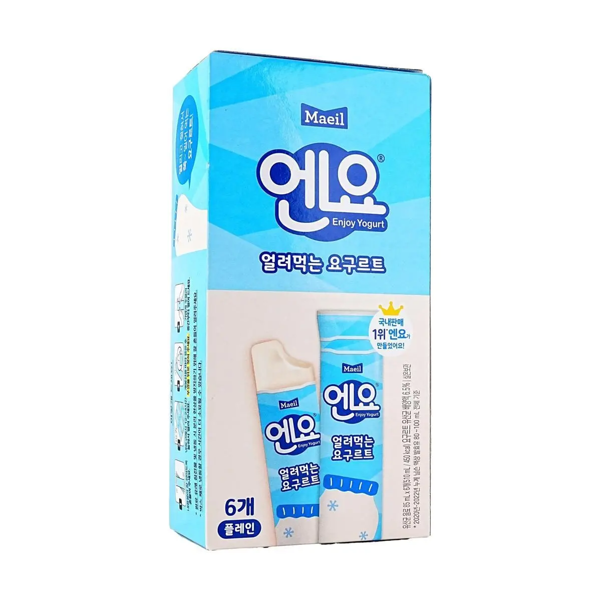 Maeil Korean Yogurt Ice Pops 85ml x 6 - Refreshing Summer Treats Maeil Korean Yogurt Ice Pops 85ml x 6 - Refreshing Summer Treats
