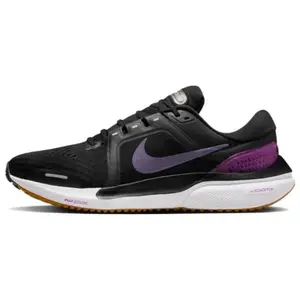 Nike Air Zoom Vomero 16 Men's Comfortable Durable Low-Top Running Shoes in Black and Purple Verifiable, with credentials and supporting global authentication