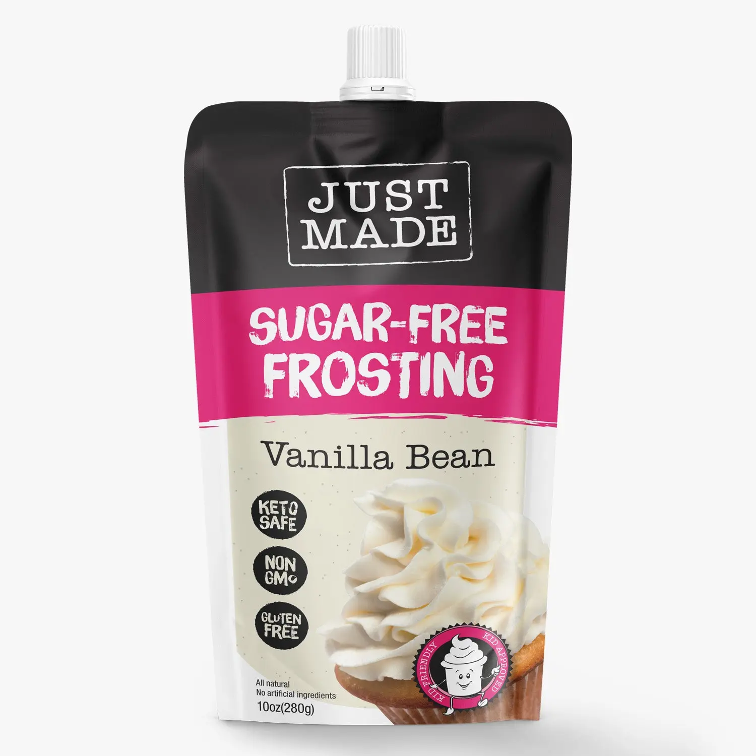 Signature Vanilla Bean Frosting (10 oz, zero sugar, low-carb, gluten-free)