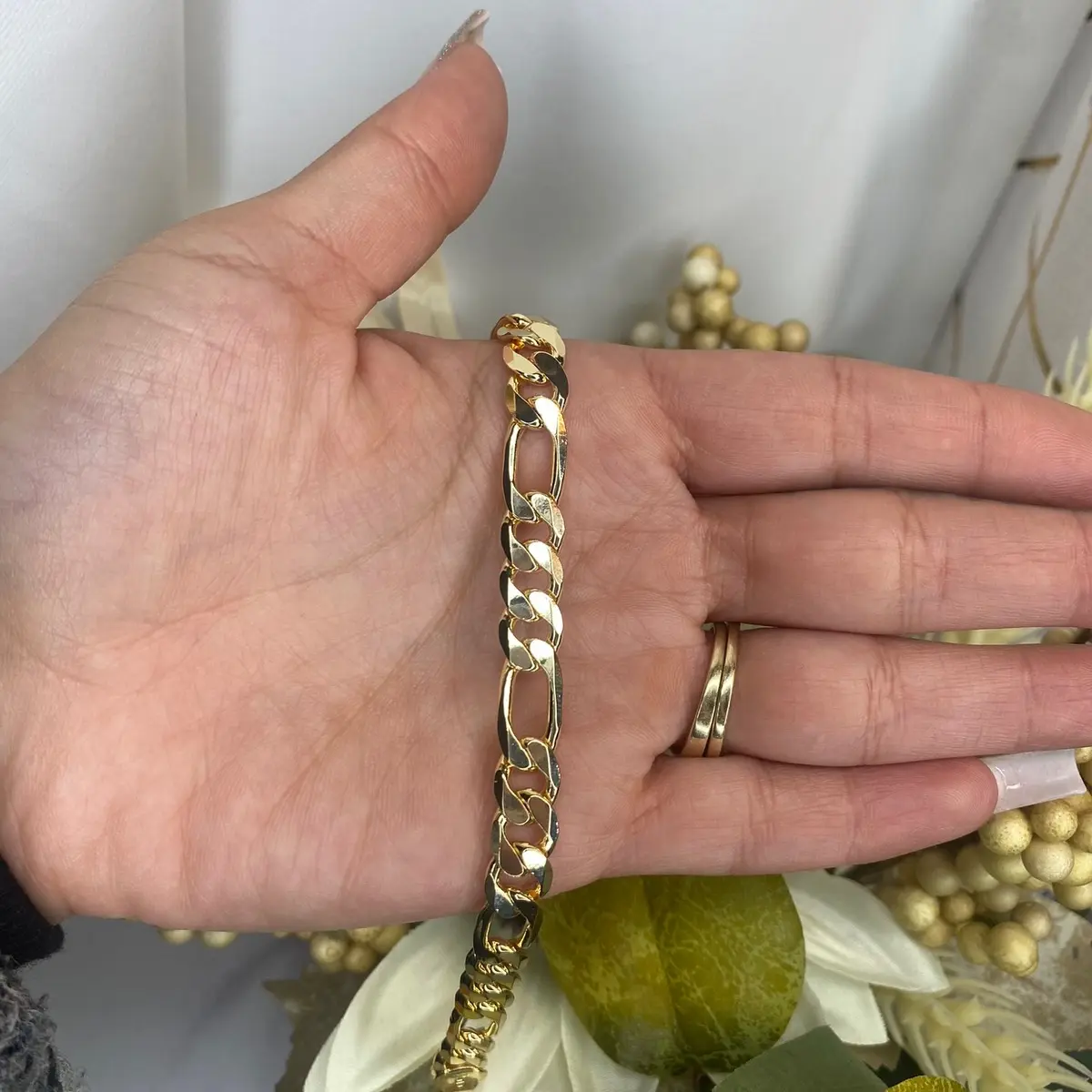 Men Gold Plated Esclava