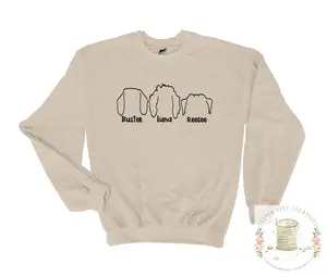 Personalized DOGS EARS Sweatshirt sweatshirts