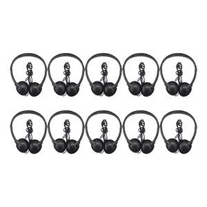 Classroom Headphones 10 Pack for Kids School, Earphones 3.5MM Audio Headset for Students Children Toddler Teens